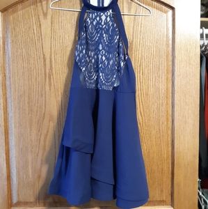 Blue Formal/Semi-Formal Dress Short Sz. Small